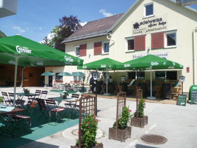 Hotel & Restaurant Edelweiss Alpine Lodge Hinterstoder Buitenkant foto
